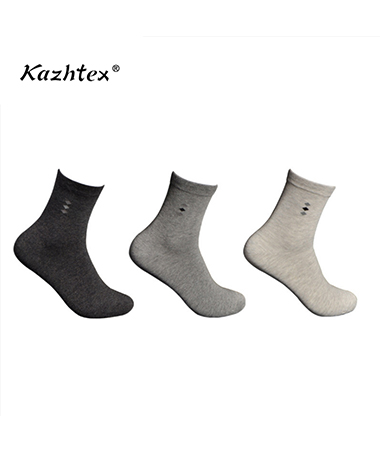 Antimicrobial and Anti-stink Silver Fiber Cotton Socks for Men